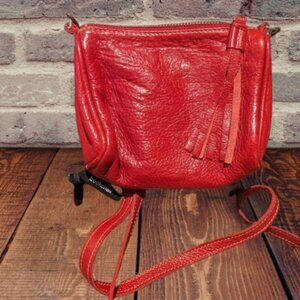 Red Roots mini crossbody bag